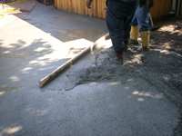 Concrete work