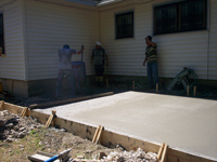 Concrete work