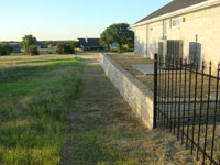 Retaining wall